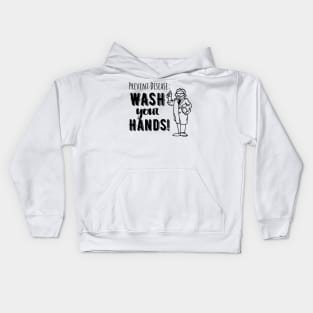 Wash Your Hands Kids Hoodie